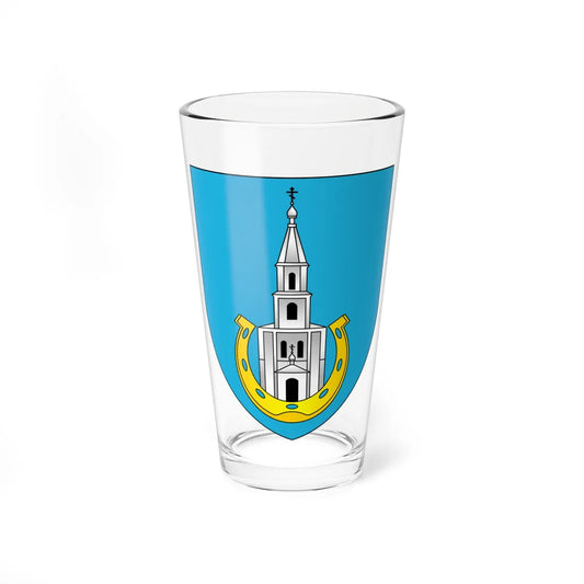 Coat of arms of Janaŭ (Belarus) (Coat of Arms) Pint Glass 16oz 16oz - Go Mug Yourself