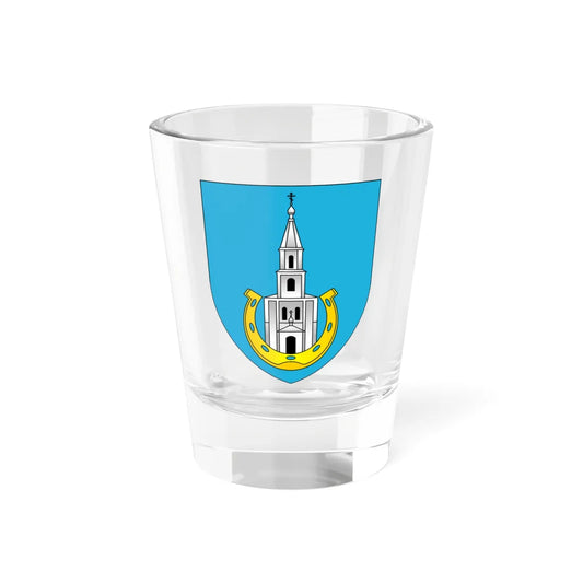 Coat of arms of Janaŭ (Belarus) (Coat of Arms) Shot Glass 1.5oz 1.5oz - Go Mug Yourself