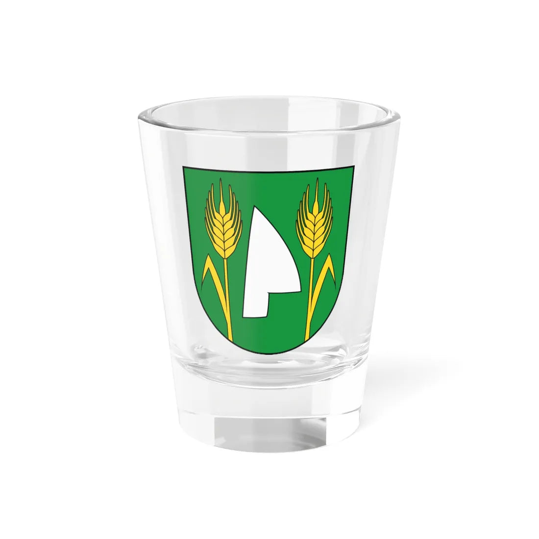 Coat of Arms of Jarovce (Slovakia) (Coat of Arms) Shot Glass 1.5oz 1.5oz - Go Mug Yourself
