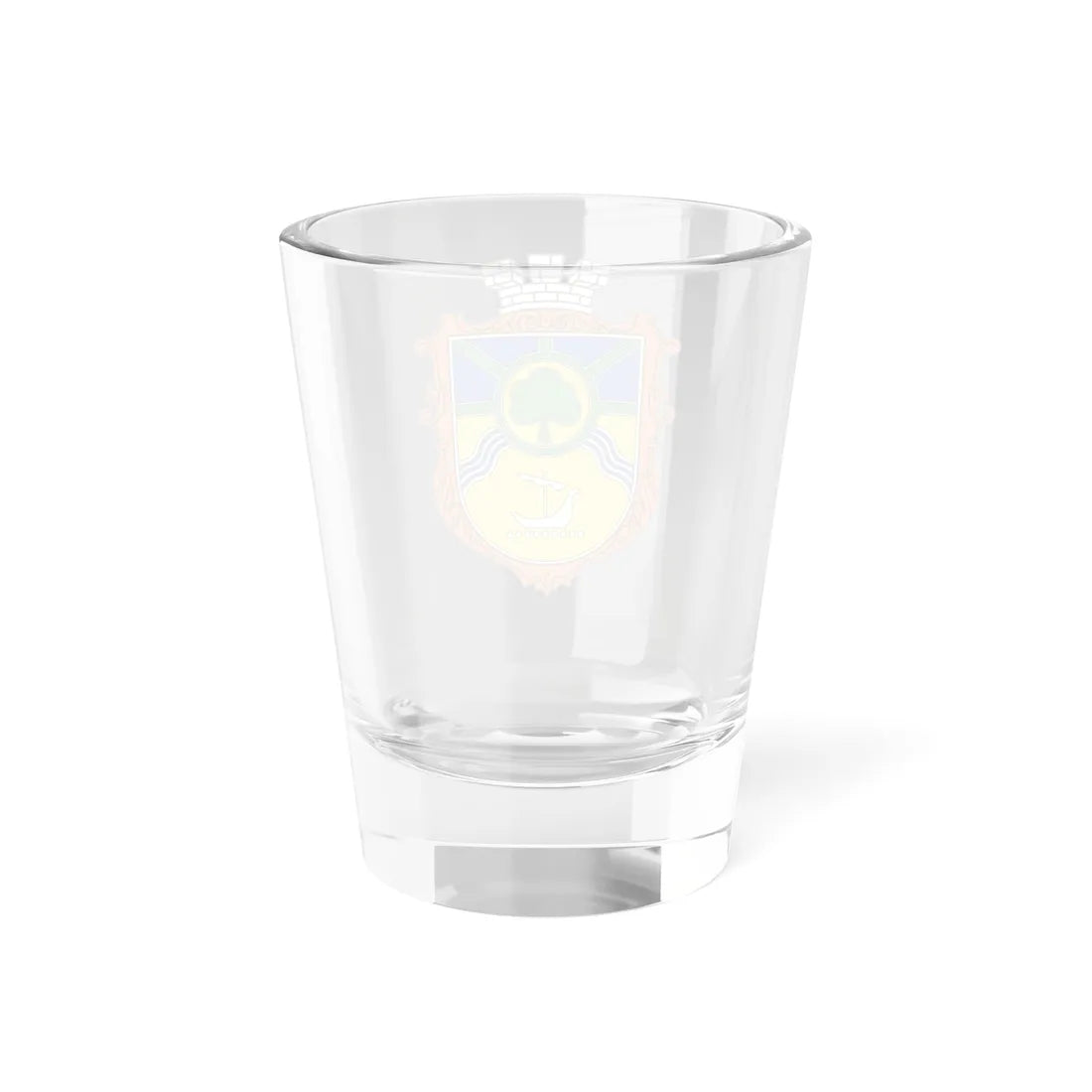 Coat of Arms of Jasynuvata (Ukraine) (Coat of Arms) Shot Glass 1.5oz - Go Mug Yourself