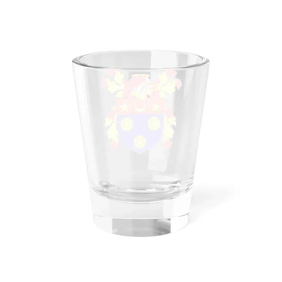 Coat of Arms of Jean-Baptiste Le Moyne de Bienville (United States) (Coat of Arms) Shot Glass 1.5oz - Go Mug Yourself