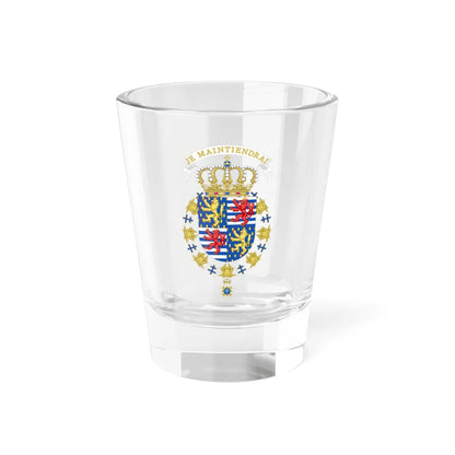 Coat of Arms of Jean de Luxembourg Order of the Seraphim (Luxembourg) (Coat of Arms) Shot Glass 1.5oz 1.5oz - Go Mug Yourself