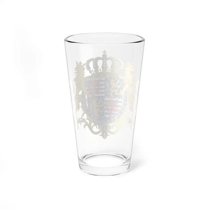 Coat of Arms of Jean of Luxembourg Knight of the Garter Variant (Luxembourg) (Coat of Arms) Pint Glass 16oz - Go Mug Yourself