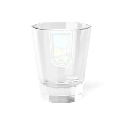 Coat of arms of Jegunovce Municipality (North Macedonia) (Coat of Arms) Shot Glass 1.5oz - Go Mug Yourself