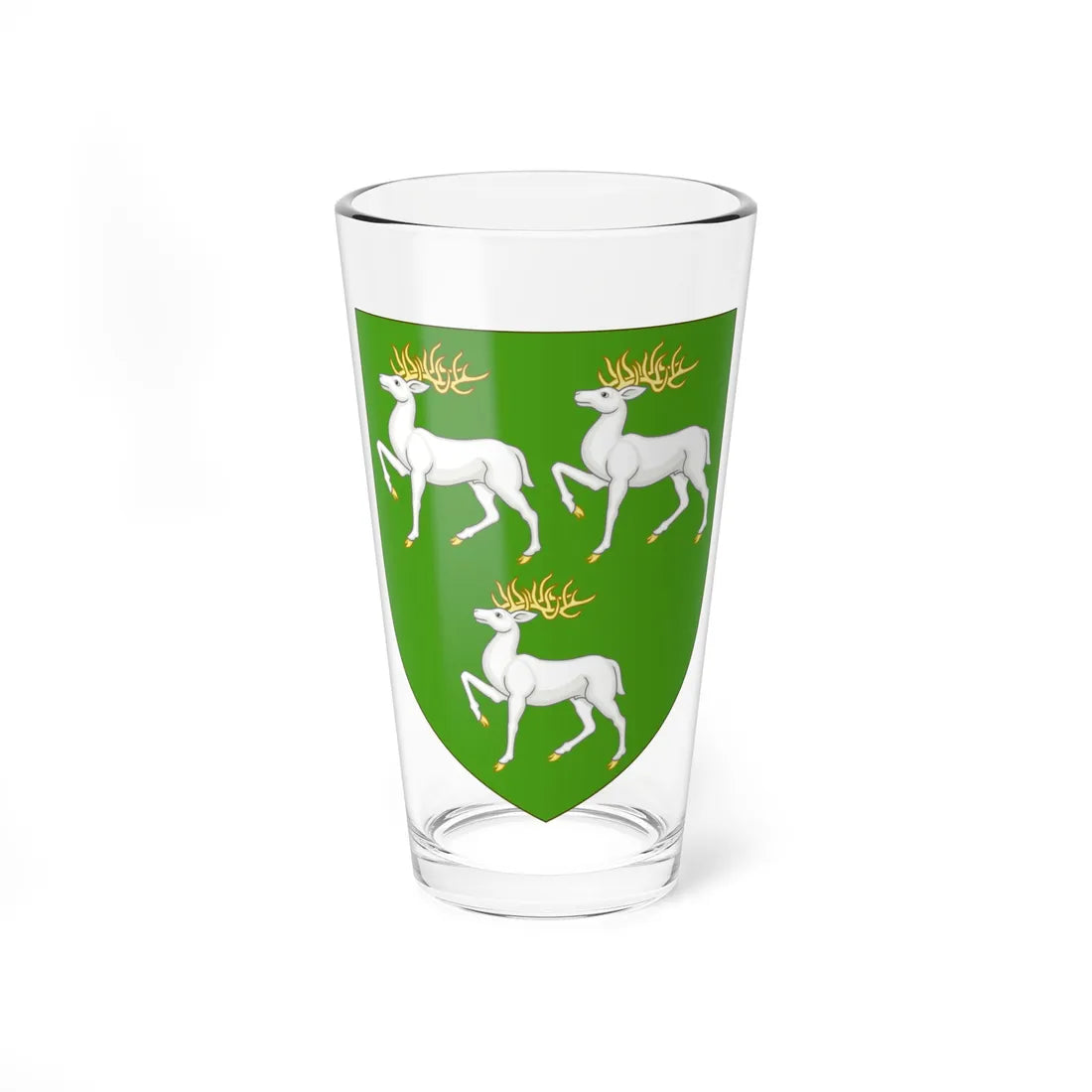 Coat of Arms of Jesus College Oxford (England) (Coat of Arms) Pint Glass 16oz 16oz - Go Mug Yourself