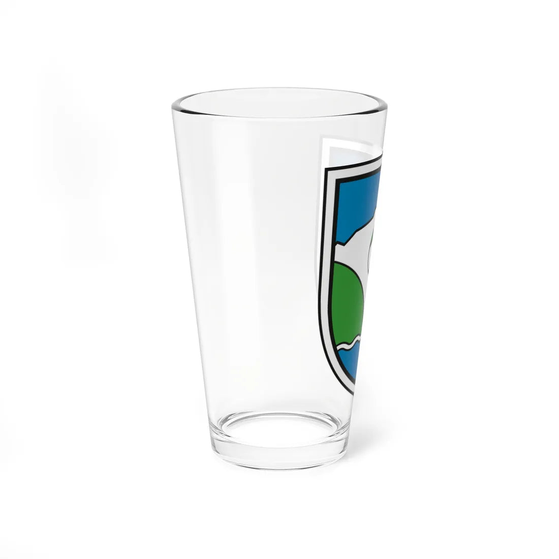 Coat of arms of Jezersko (Slovenia) (Coat of Arms) Pint Glass 16oz - Go Mug Yourself