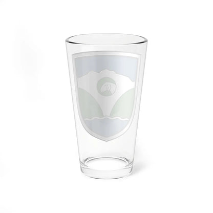 Coat of arms of Jezersko (Slovenia) (Coat of Arms) Pint Glass 16oz - Go Mug Yourself