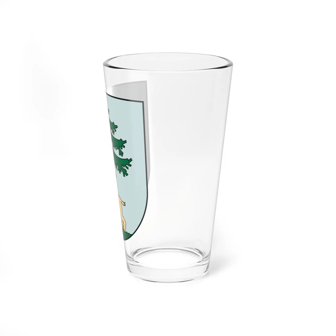 Coat of Arms of Jēkabpils (Latvia) (Coat of Arms) Pint Glass 16oz - Go Mug Yourself