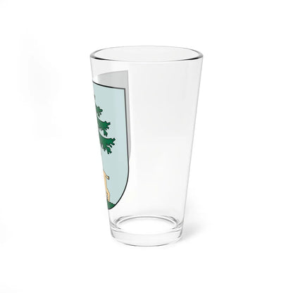 Coat of Arms of Jēkabpils (Latvia) (Coat of Arms) Pint Glass 16oz - Go Mug Yourself