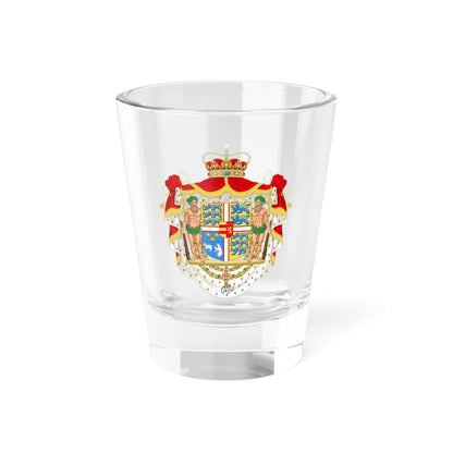 Coat of arms of Joachim Prince of Denmark (Denmark) (Coat of Arms) Shot Glass 1.5oz 1.5oz - Go Mug Yourself