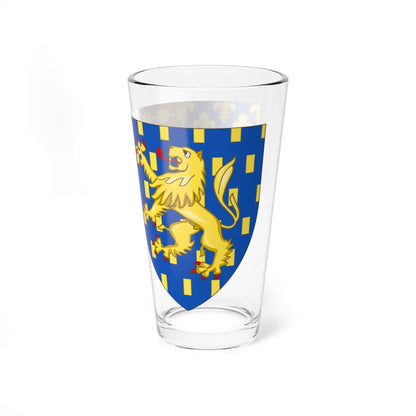 Coat of Arms of Joan II and Blanche of Burgundy as Queens Consort of Navarre (Spain) (Coat of Arms) Pint Glass 16oz - Go Mug Yourself