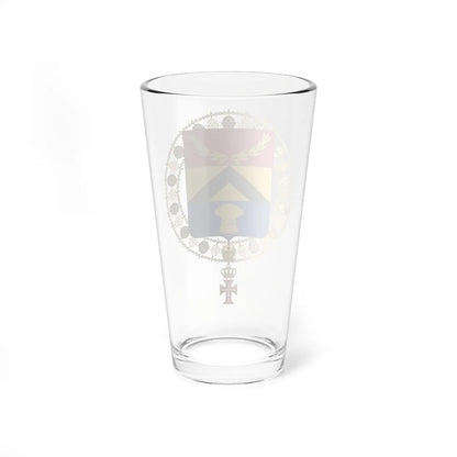Coat of Arms of Johann Franz Anton von Olry Supreme Order of Christ (Germany) (Coat of Arms) Pint Glass 16oz - Go Mug Yourself