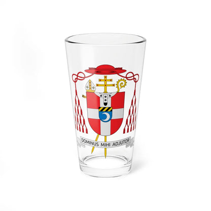 Coat of arms of Johannes de Jong (Netherlands) (Coat of Arms) Pint Glass 16oz 16oz - Go Mug Yourself