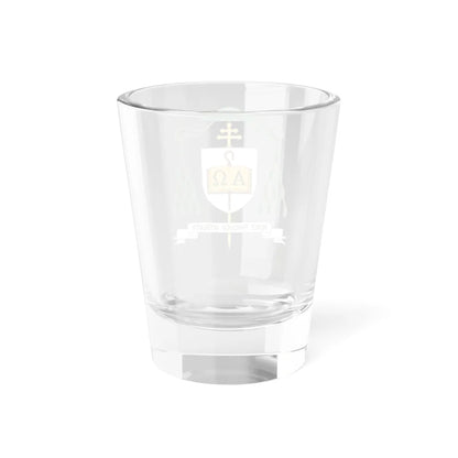 Coat of arms of John Atcherley Dew archbishop (New Zealand) (Coat of Arms) Shot Glass 1.5oz - Go Mug Yourself