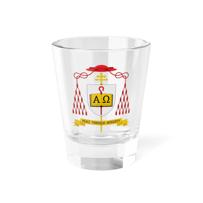 Coat of arms of John Atcherley Dew (New Zealand) (Coat of Arms) Shot Glass 1.5oz 1.5oz - Go Mug Yourself