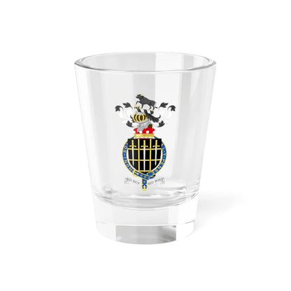 Coat of Arms of John Baron Morris of Aberavon (United Kingdom) (Coat of Arms) Shot Glass 1.5oz 1.5oz - Go Mug Yourself