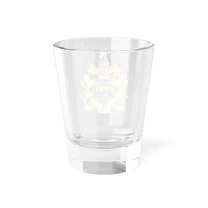 Coat of Arms of John Baron Sainsbury of Preston Candover (United Kingdom) (Coat of Arms) Shot Glass 1.5oz - Go Mug Yourself