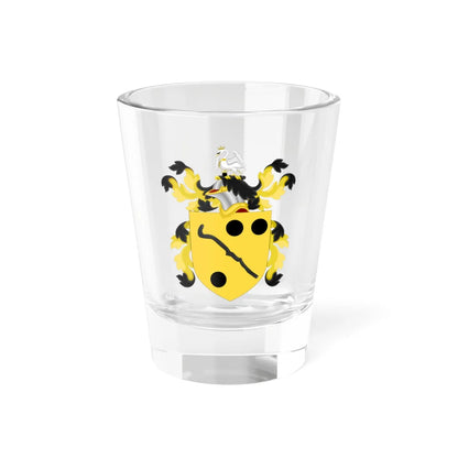 Coat of Arms of John Clarke (United States) (Coat of Arms) Shot Glass 1.5oz 1.5oz - Go Mug Yourself