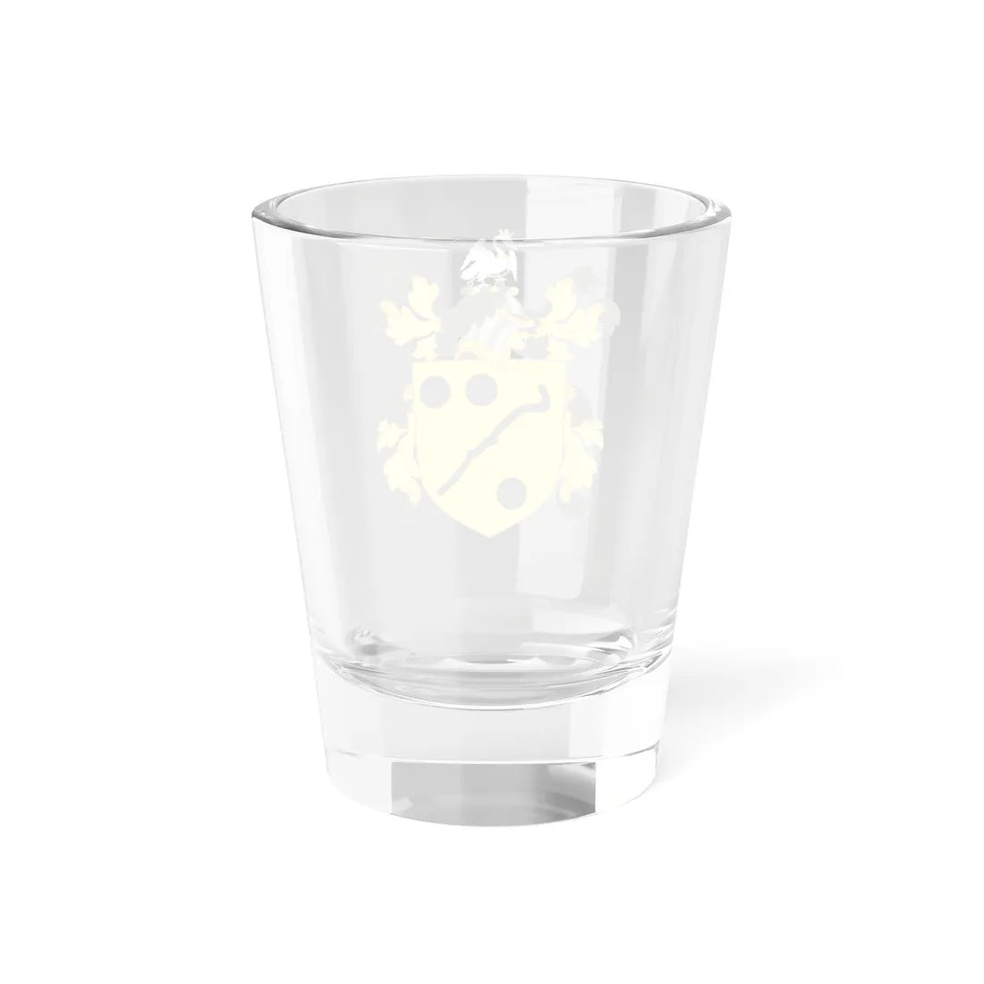 Coat of Arms of John Clarke (United States) (Coat of Arms) Shot Glass 1.5oz - Go Mug Yourself