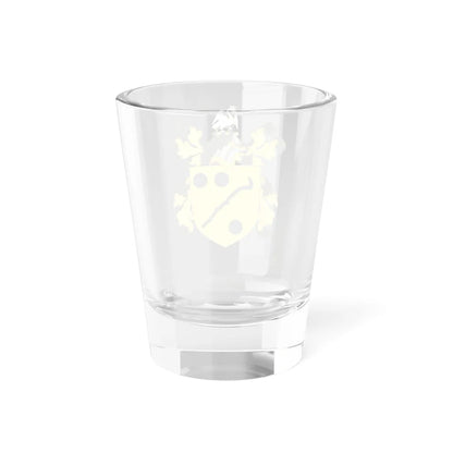Coat of Arms of John Clarke (United States) (Coat of Arms) Shot Glass 1.5oz - Go Mug Yourself