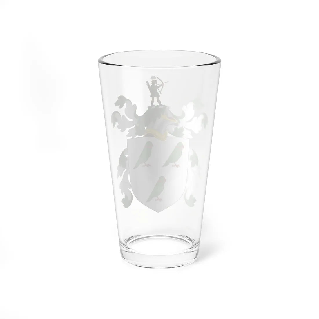 Coat of Arms of John Custis (United States) (Coat of Arms) Pint Glass 16oz - Go Mug Yourself