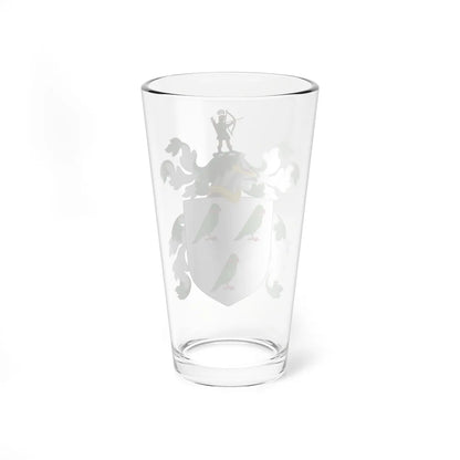 Coat of Arms of John Custis (United States) (Coat of Arms) Pint Glass 16oz - Go Mug Yourself