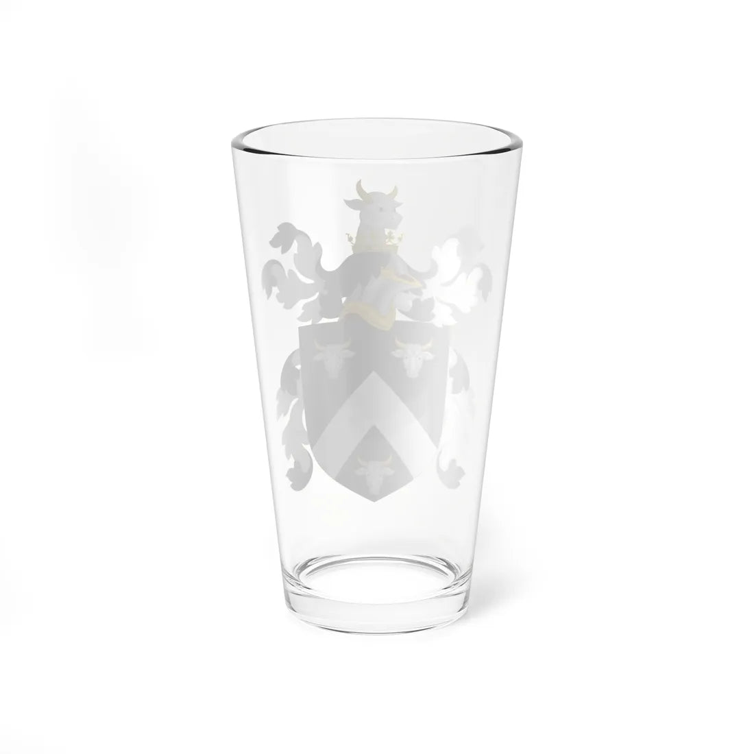 Coat of Arms of John Duncan Bulkeley (United States) (Coat of Arms) Pint Glass 16oz - Go Mug Yourself