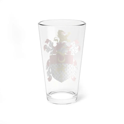 Coat of Arms of John Dwight (United States) (Coat of Arms) Pint Glass 16oz - Go Mug Yourself