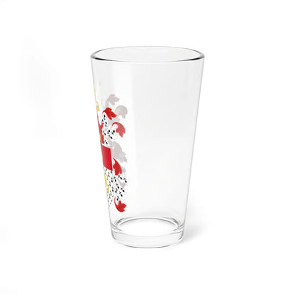 Coat of Arms of John Dwight (United States) (Coat of Arms) Pint Glass 16oz - Go Mug Yourself