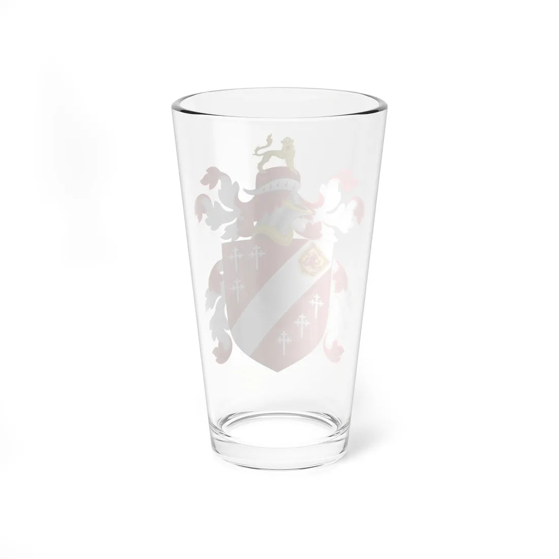 Coat of Arms of John Eager Howard (United States) (Coat of Arms) Pint Glass 16oz - Go Mug Yourself