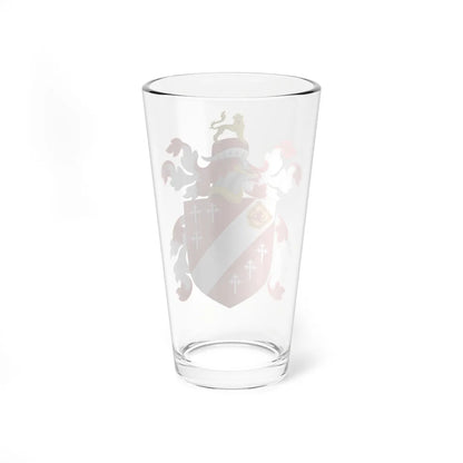 Coat of Arms of John Eager Howard (United States) (Coat of Arms) Pint Glass 16oz - Go Mug Yourself