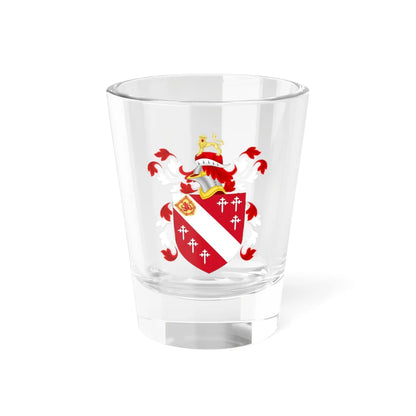 Coat of Arms of John Eager Howard (United States) (Coat of Arms) Shot Glass 1.5oz 1.5oz - Go Mug Yourself