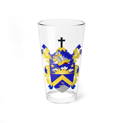 Coat of Arms of John Jay (United States) (Coat of Arms) Pint Glass 16oz 16oz - Go Mug Yourself