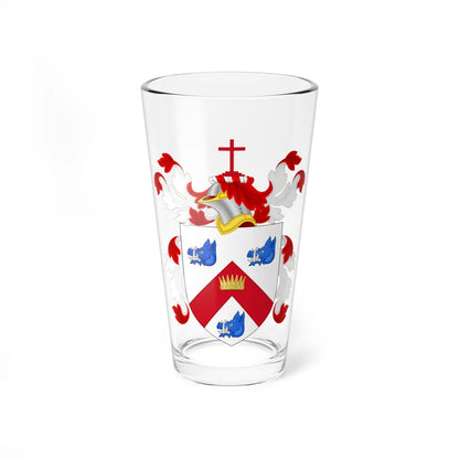 Coat of Arms of John Joseph Abercrombie (United States) (Coat of Arms) Pint Glass 16oz 16oz - Go Mug Yourself