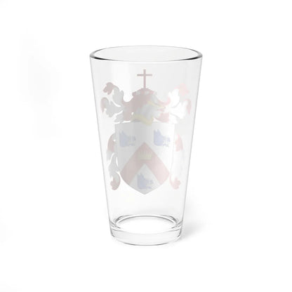 Coat of Arms of John Joseph Abercrombie (United States) (Coat of Arms) Pint Glass 16oz - Go Mug Yourself