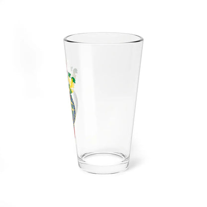 Coat of Arms of John Major (Spain) (Coat of Arms) Pint Glass 16oz - Go Mug Yourself