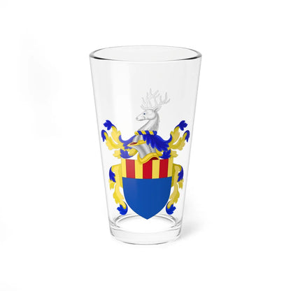 Coat of Arms of John Marshall (United States) (Coat of Arms) Pint Glass 16oz 16oz - Go Mug Yourself