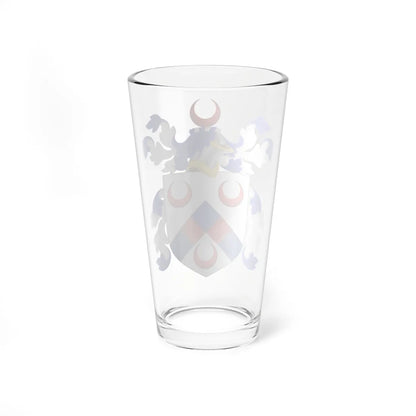 Coat of Arms of John Rutledge (United States) (Coat of Arms) Pint Glass 16oz - Go Mug Yourself