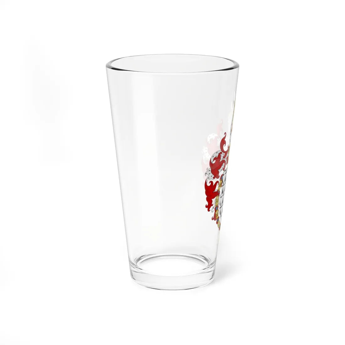Coat of Arms of John V of Bretagne Order of the Golden Fleece (Netherlands) (Coat of Arms) Pint Glass 16oz - Go Mug Yourself