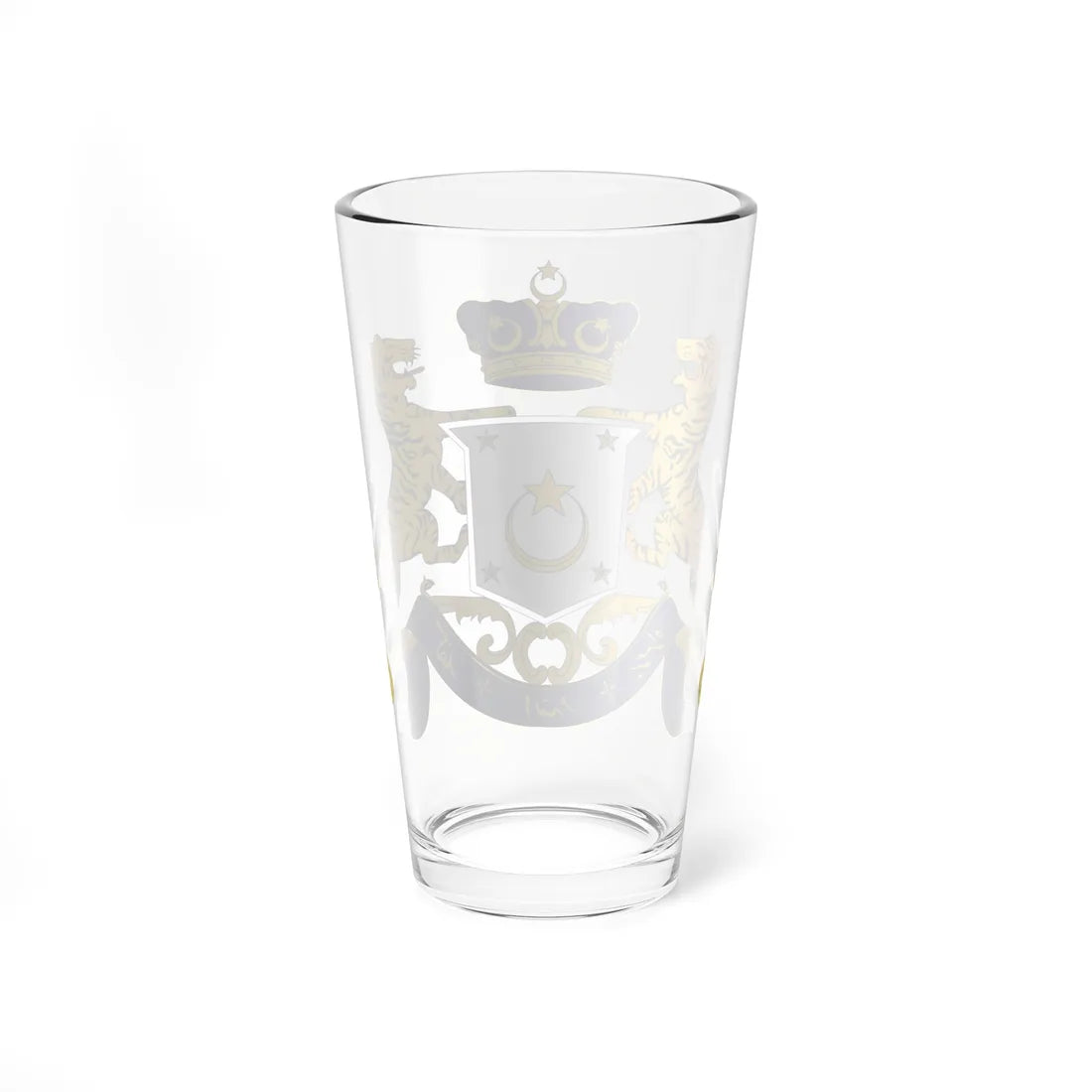 Coat of arms of Johor (Malaysia) (Coat of Arms) Pint Glass 16oz - Go Mug Yourself