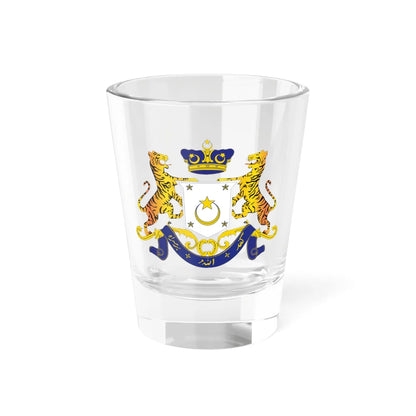 Coat of arms of Johor (Malaysia) (Coat of Arms) Shot Glass 1.5oz 1.5oz - Go Mug Yourself