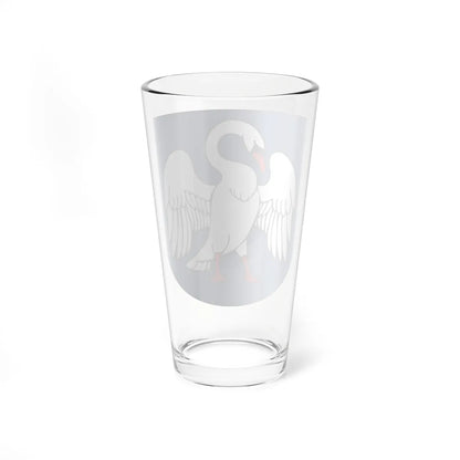 Coat of arms of Jonava Lithuania (Lithuania) (Coat of Arms) Pint Glass 16oz - Go Mug Yourself