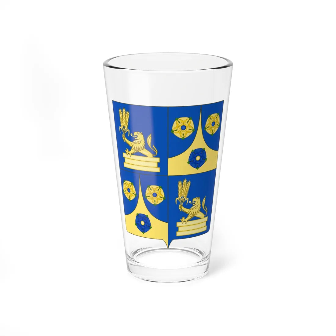 Coat of Arms of José Antonio Kast (Chile) (Coat of Arms) Pint Glass 16oz 16oz - Go Mug Yourself