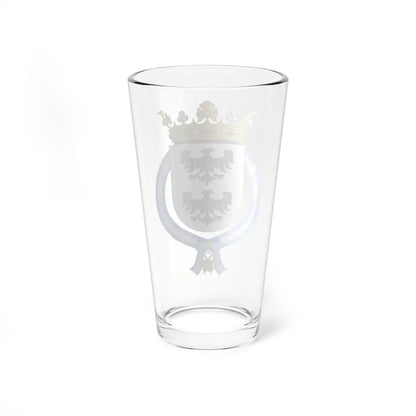 Coat of Arms of José Toribio Marquis of Larraín (Chile) (Coat of Arms) Pint Glass 16oz - Go Mug Yourself