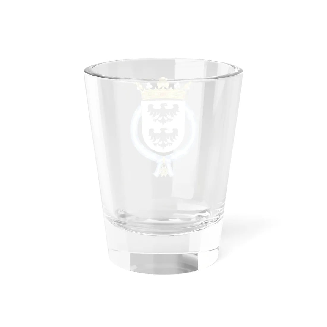 Coat of Arms of José Toribio Marquis of Larraín (Chile) (Coat of Arms) Shot Glass 1.5oz - Go Mug Yourself