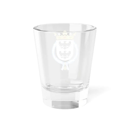 Coat of Arms of José Toribio Marquis of Larraín (Chile) (Coat of Arms) Shot Glass 1.5oz - Go Mug Yourself
