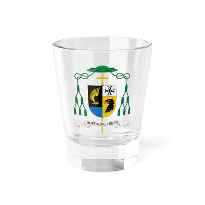 Coat of arms of Josef Stübi (Switzerland) (Coat of Arms) Shot Glass 1.5oz 1.5oz - Go Mug Yourself