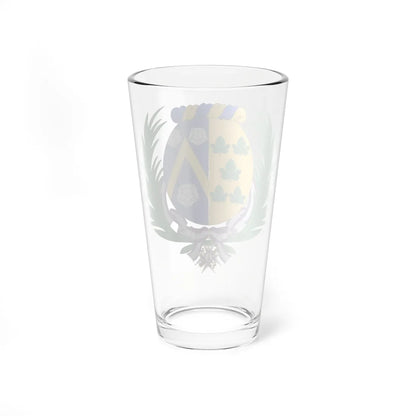 Coat of Arms of Josefa Julia Bouquet (Argentina) (Coat of Arms) Pint Glass 16oz - Go Mug Yourself
