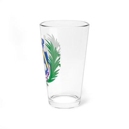 Coat of Arms of Josefa Julia Bouquet (Argentina) (Coat of Arms) Pint Glass 16oz - Go Mug Yourself