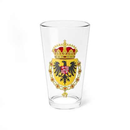 Coat of Arms of Joseph I as King of the Romans (Austria) (Coat of Arms) Pint Glass 16oz 16oz - Go Mug Yourself
